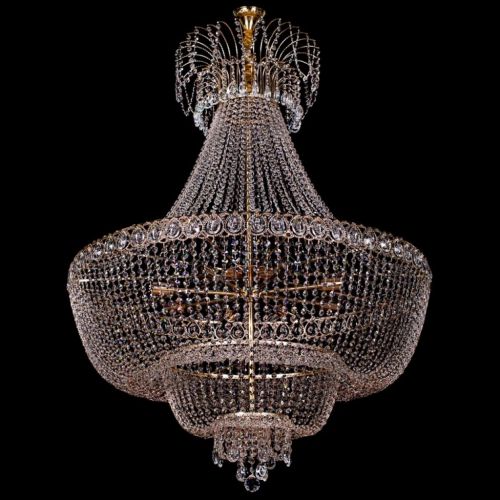 Люстра Капель №2 большая в Кирове Гусь Хрустальный