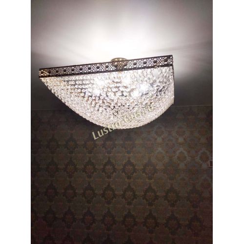 Люстра Квадрат №28 - 600 мм в Кирове Гусь Хрустальный