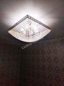 Люстра Квадрат №28 - 600 мм в Кирове отзыв и фото покупателя