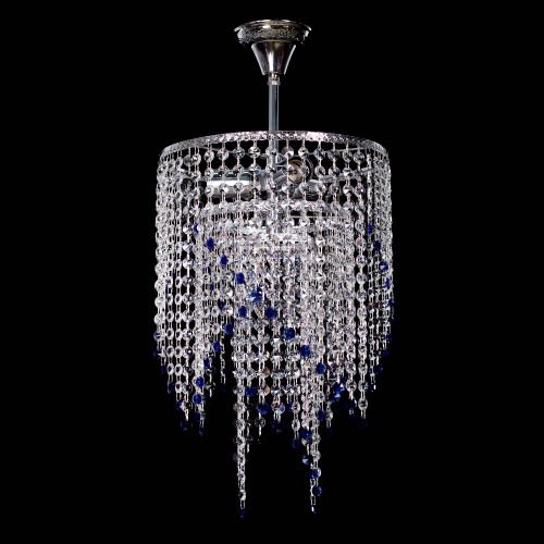 Люстра Валенсия классика №8 синяя в Кирове Гусь Хрустальный