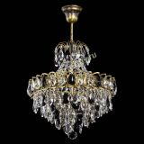 Люстра Грация с подвесом под бронзу Черная в Кирове