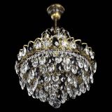 Люстра Грация с подвесом под бронзу Черная в Кирове