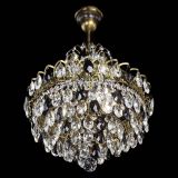 Люстра Грация с подвесом под бронзу Черная в Кирове