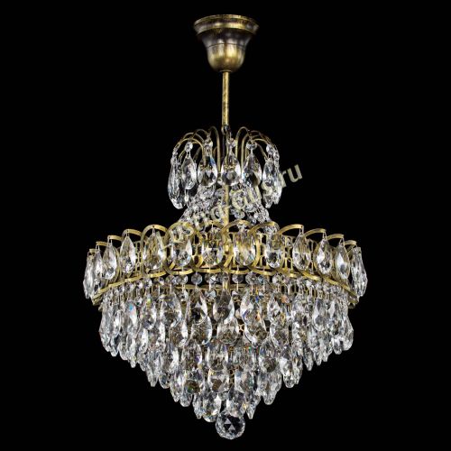 Люстра Грация с подвесом под бронзу в Кирове Гусь Хрустальный