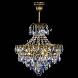 Люстра Грация с подвесом под бронзу Синяя в Кирове Люстра Грация с подвесом под бронзу Синяя в Кирове