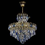 Люстра Грация с подвесом под бронзу Синяя в Кирове Люстра Грация с подвесом под бронзу Синяя в Кирове