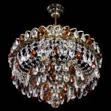 Люстра Грация №5 с подвесом под бронзу Чайная в Кирове