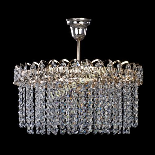 Люстра «Хрустальная капель №5» с подвесом в Кирове Гусь Хрустальный