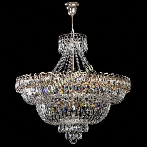 Люстра Хрустальный Каскад №1 с подвесом в Кирове Гусь Хрустальный