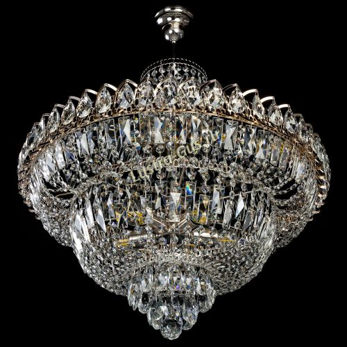 Люстра Хрустальный Каскад №1 с подвесом в Кирове Гусь Хрустальный
