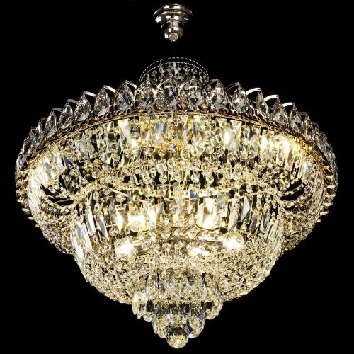 Люстра Хрустальный Каскад №1 с подвесом в Кирове Гусь Хрустальный