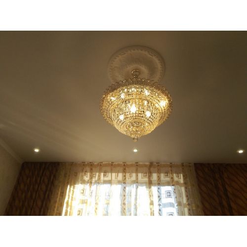 Люстра Хрустальный Каскад №1 с подвесом в Кирове Гусь Хрустальный