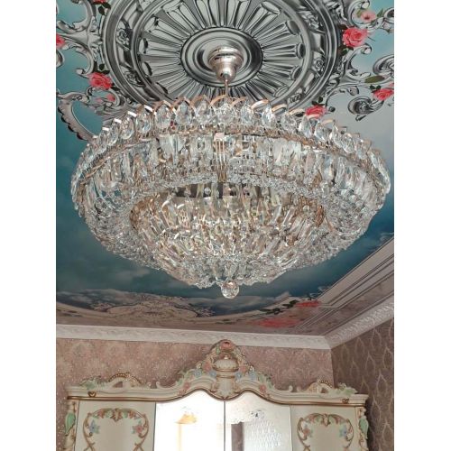 Люстра Хрустальный Каскад №1 с подвесом в Кирове Гусь Хрустальный