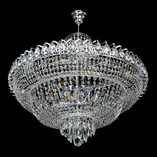 Люстра Хрустальный Каскад №11 с подвесом в Кирове Гусь Хрустальный