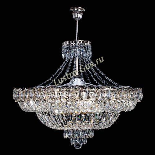 Люстра Хрустальный Каскад №11 с подвесом в Кирове Гусь Хрустальный