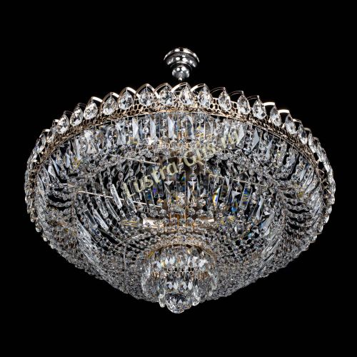 Люстра Хрустальный Каскад №11 с подвесом в Кирове Гусь Хрустальный