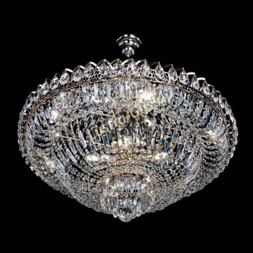 Люстра Хрустальный Каскад №11 с подвесом в Кирове Гусь Хрустальный