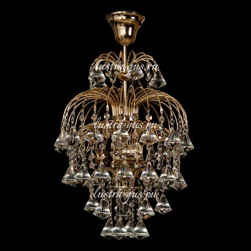 Люстра Хрустальные Брызги Конус 40 в Кирове Гусь Хрустальный