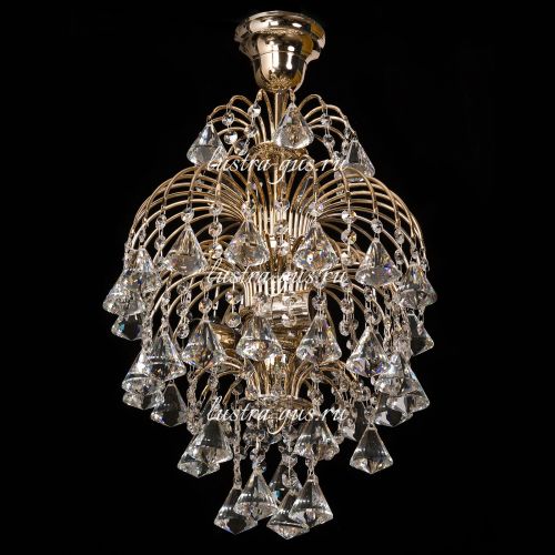Люстра Хрустальные Брызги Конус 40 в Кирове Гусь Хрустальный