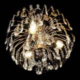 Люстра Хрустальные брызги с подвесом журавлик черный в Кирове