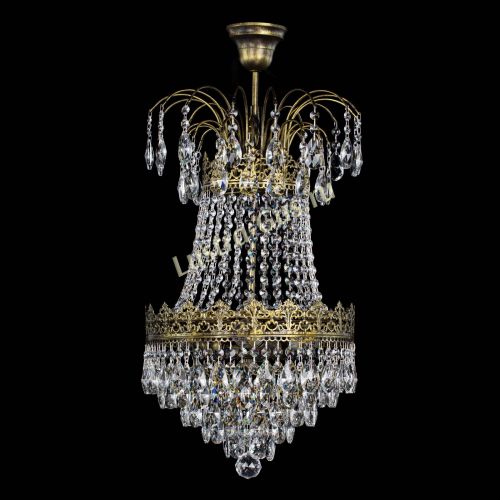 Люстра Империя под бронзу в Кирове Гусь Хрустальный