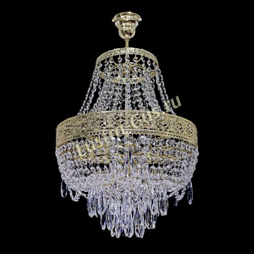 Люстра Италия №3 с подвесом в Кирове Гусь Хрустальный