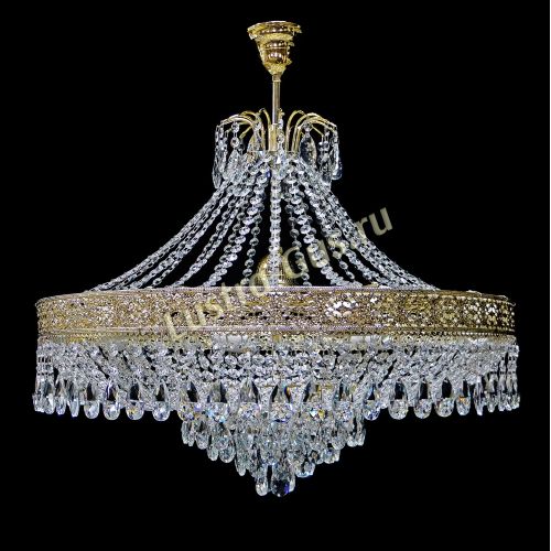 Люстра Италия Конус Журавлик с подвесом в Кирове Гусь Хрустальный