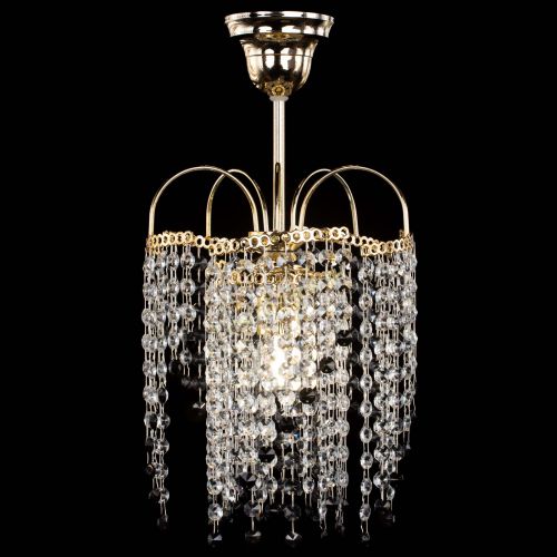 Люстра Иволга №1 Оптикон черная в Кирове Гусь Хрустальный