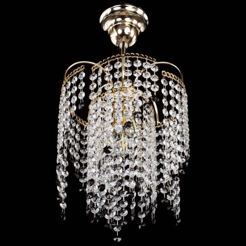 Люстра Иволга №1 Оптикон черная в Кирове Гусь Хрустальный