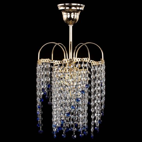 Люстра Иволга №1 Оптикон синяя в Кирове Гусь Хрустальный