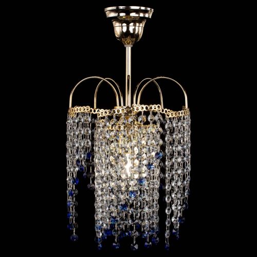 Люстра Иволга №1 Оптикон синяя в Кирове Гусь Хрустальный