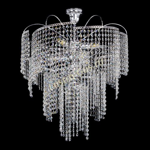 Люстра Иволга №6 ламп оптикон длинная в Кирове Гусь Хрустальный