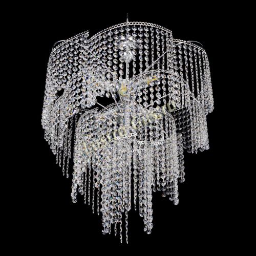 Люстра Иволга №6 ламп оптикон длинная в Кирове Гусь Хрустальный