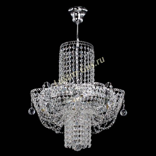 Люстра Камея №4 с подвесом в Кирове Гусь Хрустальный