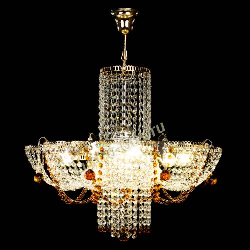 Люстра Камея №6 подвесная чайная в Кирове Гусь Хрустальный