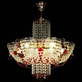Люстра Камея №6 подвесная красная в Кирове