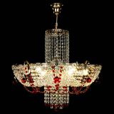 Люстра Камея №6 подвесная красная в Кирове