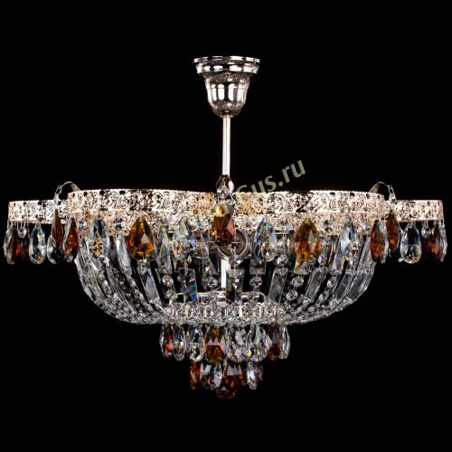 Люстра Камея Флора №5 с подвесом Чайная в Кирове Гусь Хрустальный