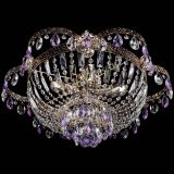 Люстра Камея Флора №5 с подвесом Фиолетовая в Кирове