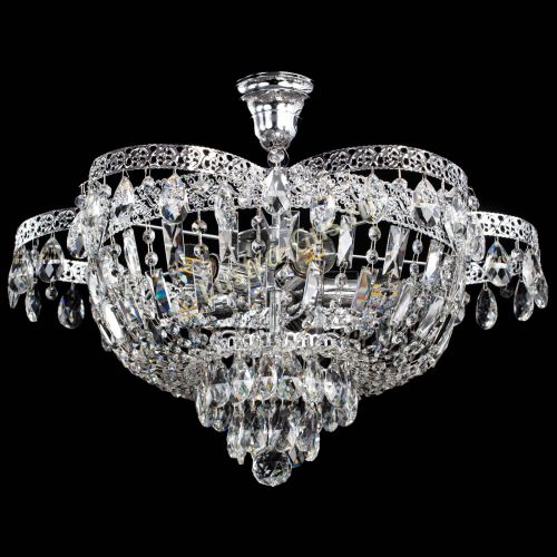 Люстра Камея Флора №5 с подвесом в Кирове Гусь Хрустальный