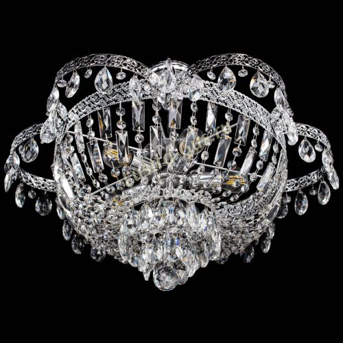 Люстра Камея Флора №5 с подвесом в Кирове Гусь Хрустальный