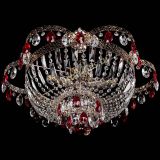 Люстра Камея Флора №5 с подвесом Красная в Кирове