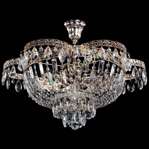 Люстра Камея Флора №5 с подвесом в Кирове Гусь Хрустальный