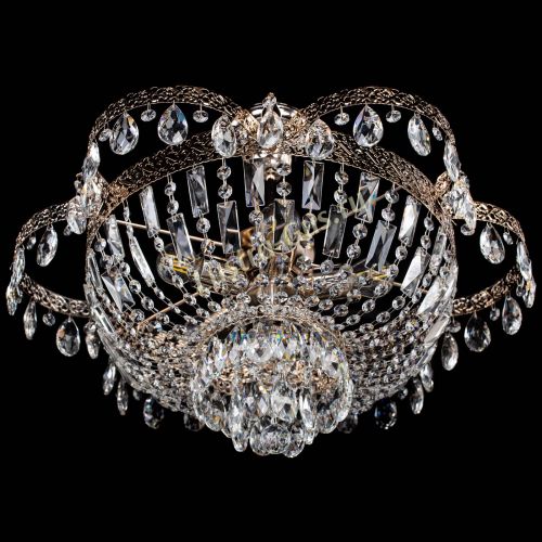 Люстра Камея Флора №5 с подвесом в Кирове Гусь Хрустальный