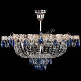 Люстра Камея Флора №5 с подвесом Синяя в Кирове