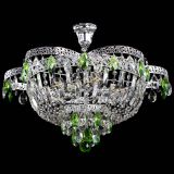 Люстра Камея Флора №5 с подвесом Зеленая в Кирове