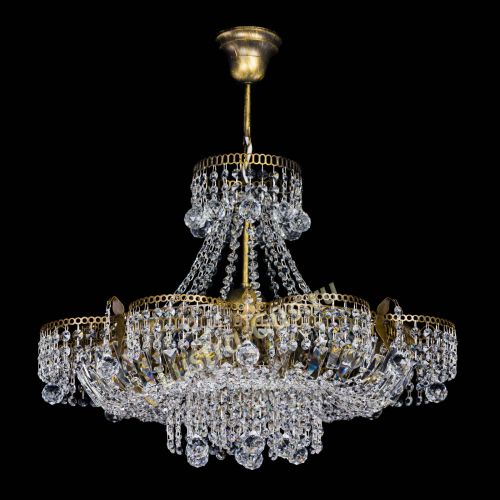 Люстра Камея Шар с подвесом под бронзу в Кирове Гусь Хрустальный