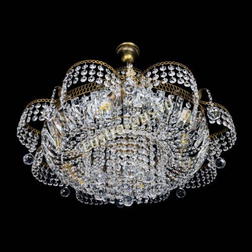 Люстра Камея Шар с подвесом под бронзу в Кирове Гусь Хрустальный