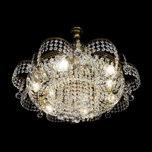 Люстра Камея Шар с подвесом под бронзу в Кирове Гусь Хрустальный