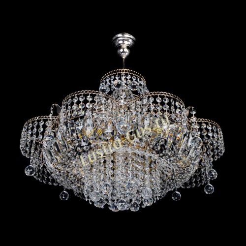 Люстра Камея Шар с подвесом в Кирове Гусь Хрустальный